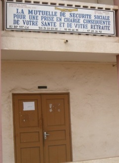 Bureau de  la coordonnatrice de la mutuelle